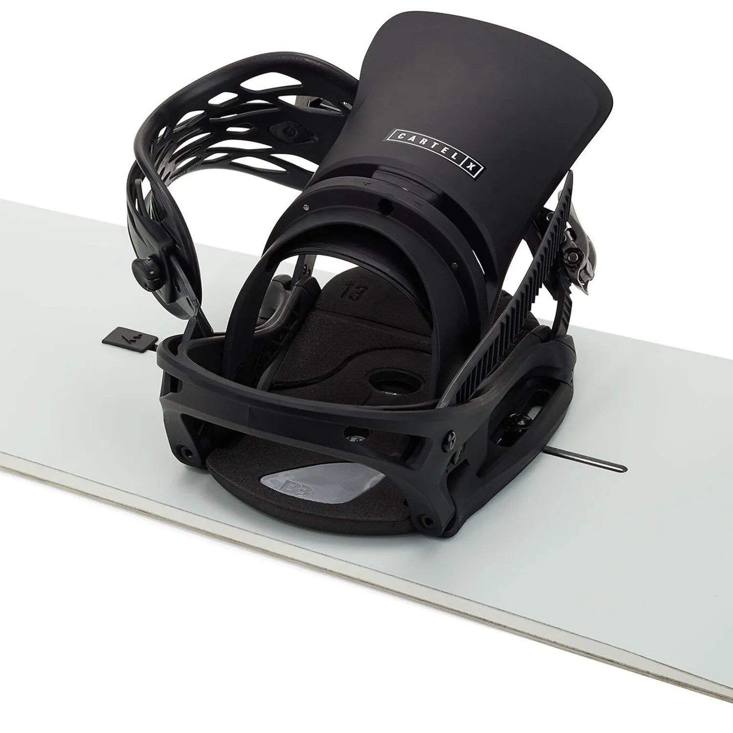 Burton Cartel X EST 2023 Snowboard Bindings, Black