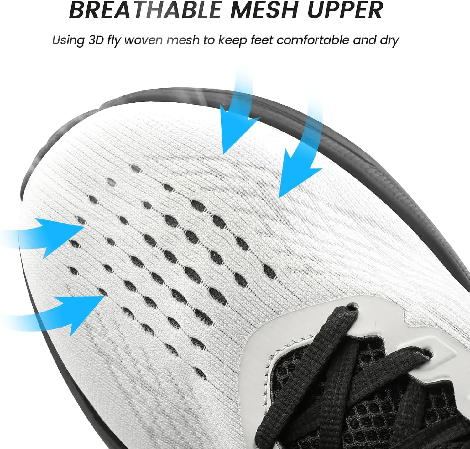 Mens Running Shoes Tennis Slip On Walking Shoes Breathable Non Slip Athletic Workout Gym Fashion Sneakers