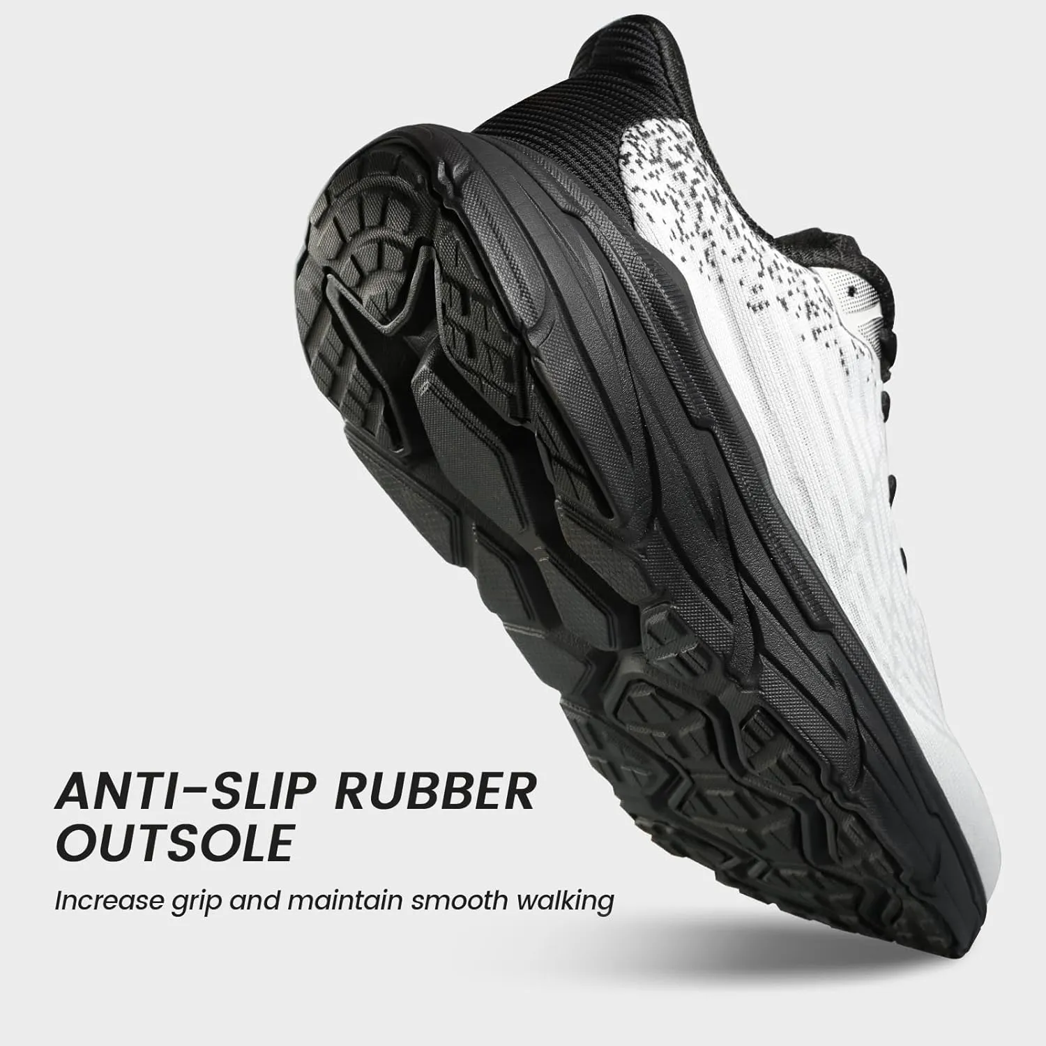 Mens Running Shoes Tennis Slip On Walking Shoes Breathable Non Slip Athletic Workout Gym Fashion Sneakers