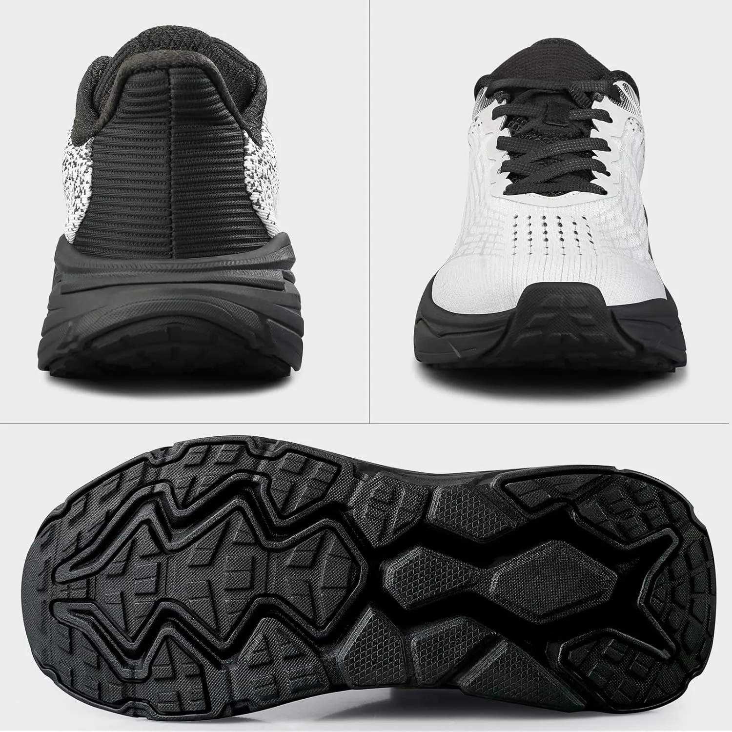 Mens Running Shoes Tennis Slip On Walking Shoes Breathable Non Slip Athletic Workout Gym Fashion Sneakers