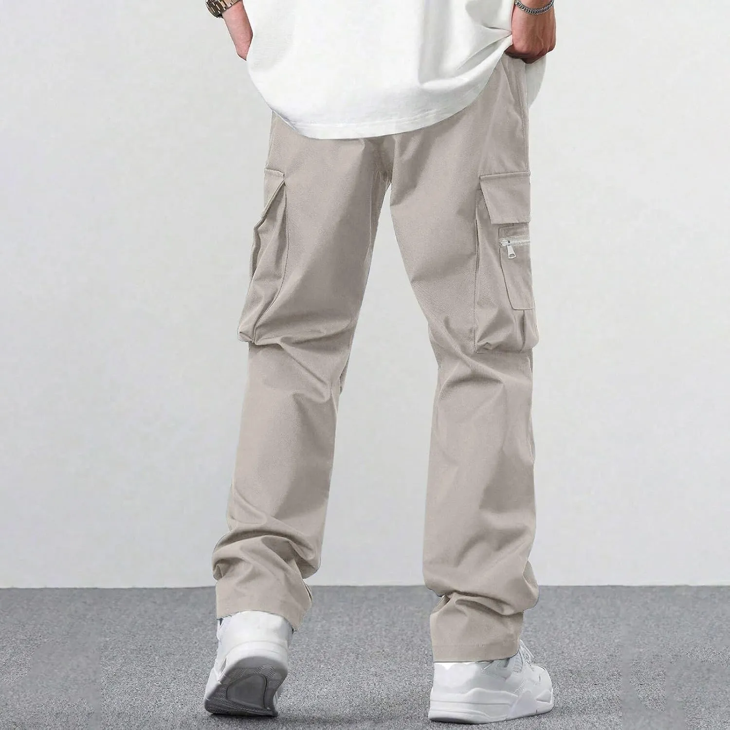 Mens Tactical Pants Climbing Running Lightweight Cargo Pants Flexible Flexcamo Ripstop Waterproof Work Pants