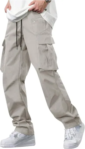 Mens Tactical Pants Climbing Running Lightweight Cargo Pants Flexible Flexcamo Ripstop Waterproof Work Pants