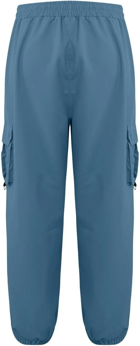 Mens Tactical Pants Travel Climbing Water-Resistant Work Pants Waterproof Flexible Lightweight Quick-Dry Cargo Pants