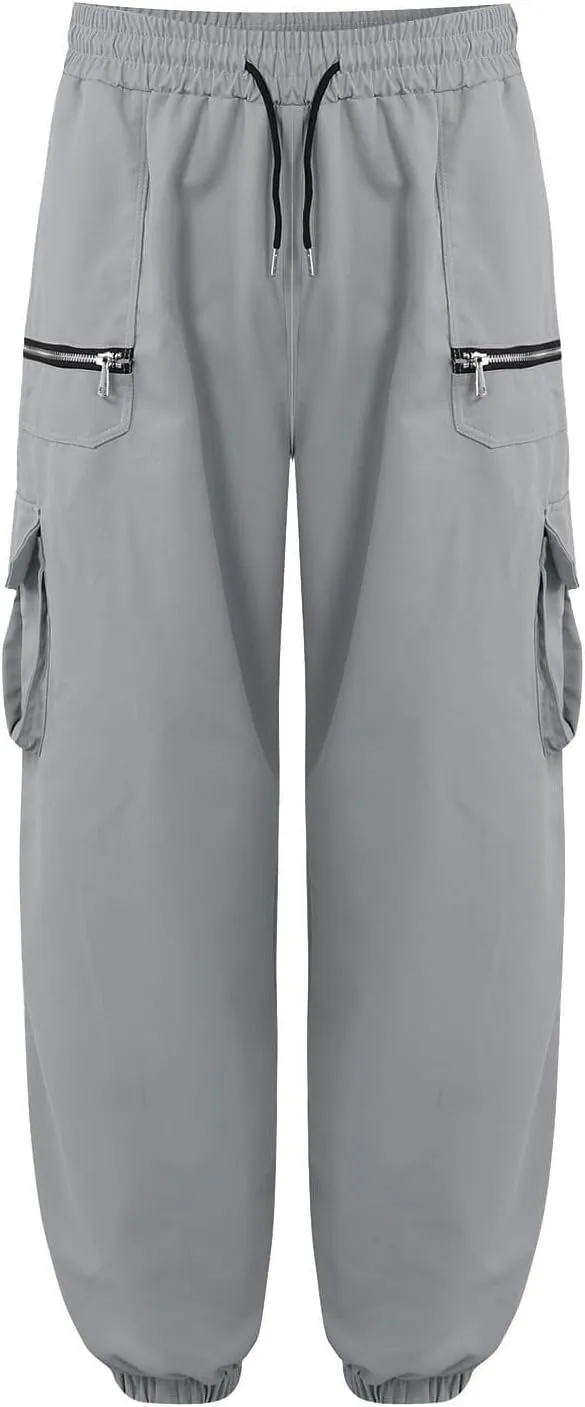 Mens Tactical Pants Travel Climbing Water-Resistant Work Pants Waterproof Flexible Lightweight Quick-Dry Cargo Pants