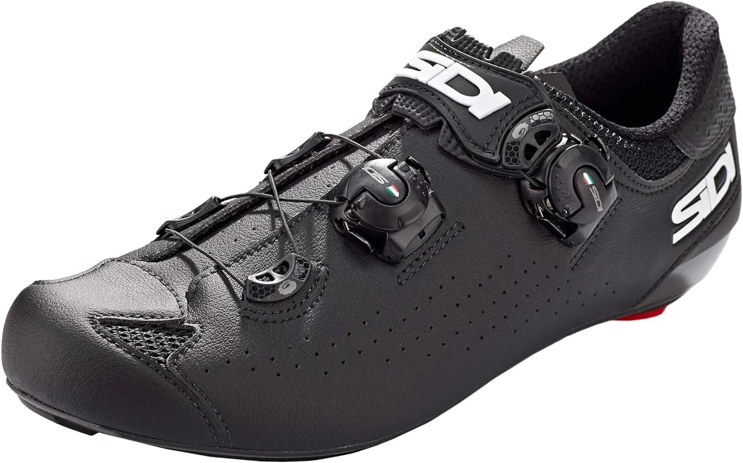 SiDI | Cycling Shoes, Professional Men's Road Bike Shoes GENIUS 10, Carbon Sole, Innovative Soft Instep Closure System, Integrated Heel, Stiffness Sole 6